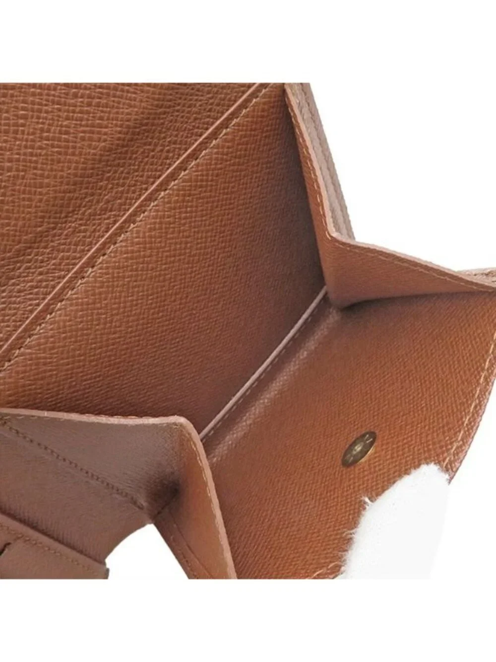 Louis Vuitton Bifold Wallet Portefeuille Marco Monogram Canvas Gold Brown